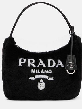 AUTHENTIC Prada Black Re-Edition 2000 Bag